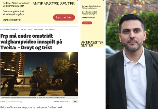 Antirasistisk Senter kupper Frp-omtale